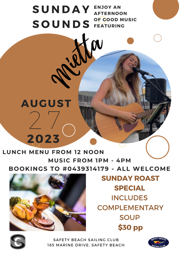 sunday sounds 7th august 23 mietta v
