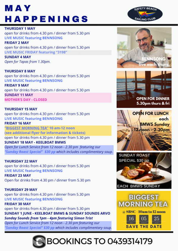 May Happenings
