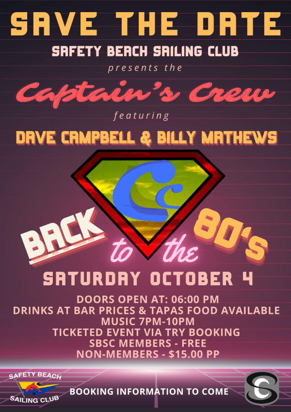 Save The Date Captains Crew