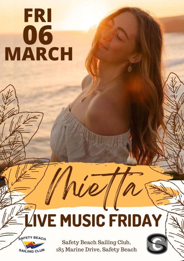 Live Music   Mietta  6 3 26