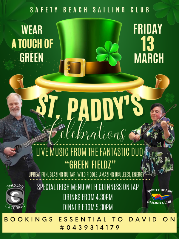 St. Patricks Day Celebration Flyer   March 13 2026